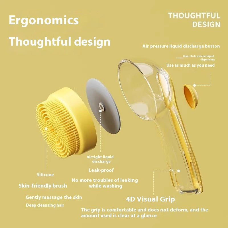 Silicone Pet Dog Bath Cat Pet Brush