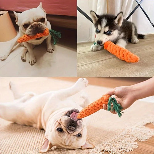 Interactive Chew & Teeth Cleaning Toy for Small Dogs & Cats